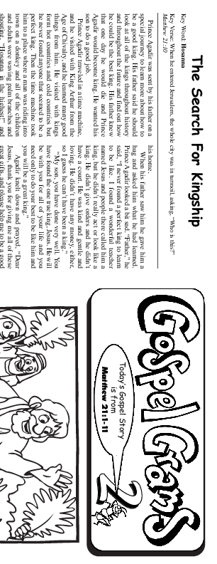 Gospel Graham Bulletin