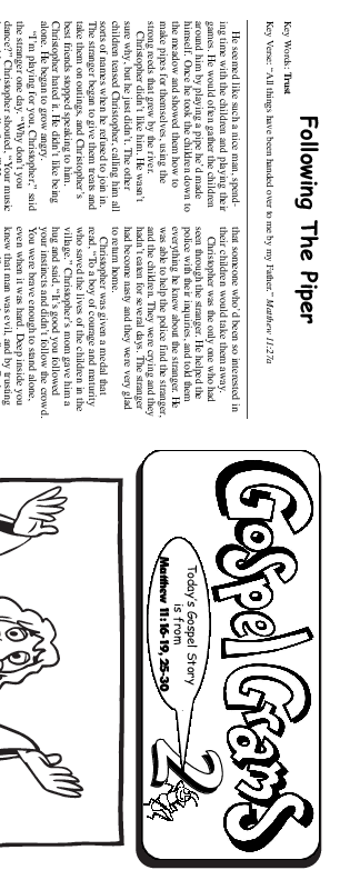 Gospel Graham Bulletin