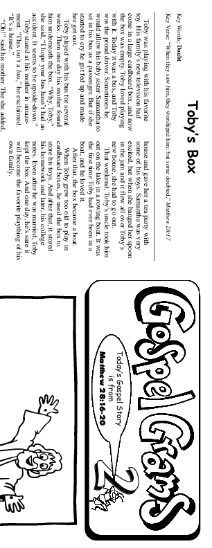 Gospel Graham Bulletin